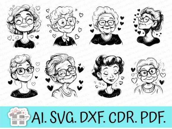 Download Grandma Svg Laser Vector Graphics - Vector graphics Collection